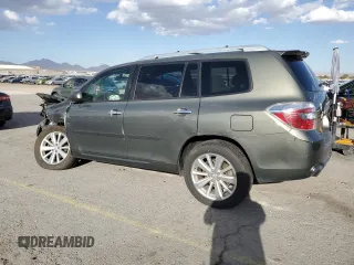 2010 Toyota Highlander Hybrid with VIN JTEBW3EH8A2045874, listed as a Copart auction lot 49644965 with 130,070 mi miles and Salvage Title. Bid and sale history available at carsss.com. Image 2.