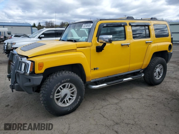 2006 Hummer H3 with VIN 5GTDN136368109788, listed as a Copart auction lot 53240495 with 148,975 mi miles and Salvage Title. Bid and sale history available at carsss.com. Image 1.