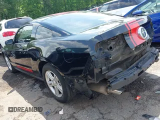 2011 Ford Mustang V6 with VIN 1ZVBP8AM5B5143338, listed as a IAAI auction lot 42161117 with 143,635 mi miles and . Bid and sale history available at DreamBid. Image 3.