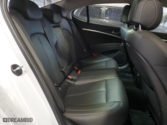 2022 Genesis G70 2.0T with VIN KMTG34TA2NU092828, listed as a Copart auction lot 47296105 with 15,737 mi miles and Salvage Title. Bid and sale history available at carsss.com. Image 10.