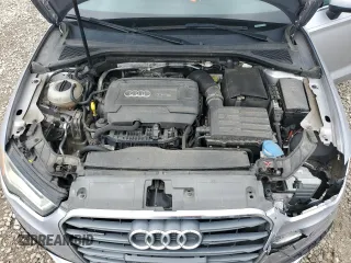 2015 Audi A3 Premium Plus with VIN WAUEFGFF9F1132439, listed as a Copart auction lot 61410465 with 76,693 mi miles and Salvage title. Bid and sale history available at DreamBid. Image 11.