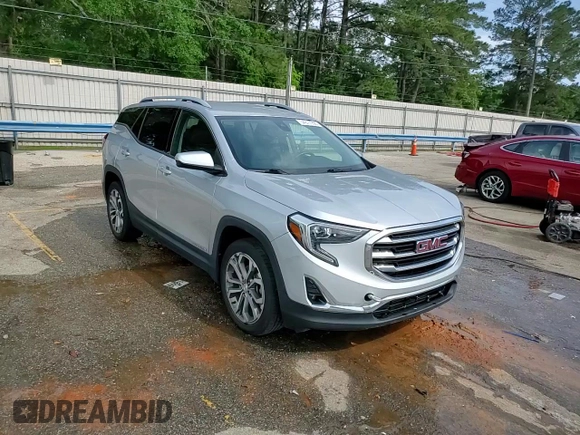 2020 GMC Terrain SLT with VIN 3GKALPEX0LL235844, listed as a Copart auction lot 54317955 with 84,323 mi miles and Salvage title. Bid and sale history available at DreamBid. Image 14.