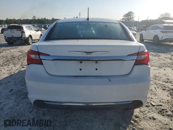 2013 Chrysler 200 LX with VIN 1C3CCBAB3DN604588, listed as a Copart auction lot 53066755 with 248,672 mi miles and Salvage Title. Bid and sale history available at DreamBid. Image 6.