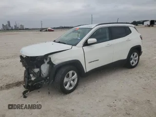 2021 Jeep Compass Latitude z VIN 3C4NJCBB7MT604642, wystawiony jako Copart lot #44429255 z przebiegiem 57 403 mil mil oraz Czysty tytuł • Clean title. Historia ofert i sprzedaży dostępna na DreamBid. Obrazek 1.