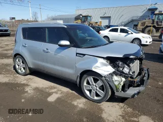 2014 Kia Soul + with VIN KNDJX3A58E7713335, listed as a Copart auction lot 50680315 with 151,094 mi miles and Salvage Title. Bid and sale history available at DreamBid. Image 4.