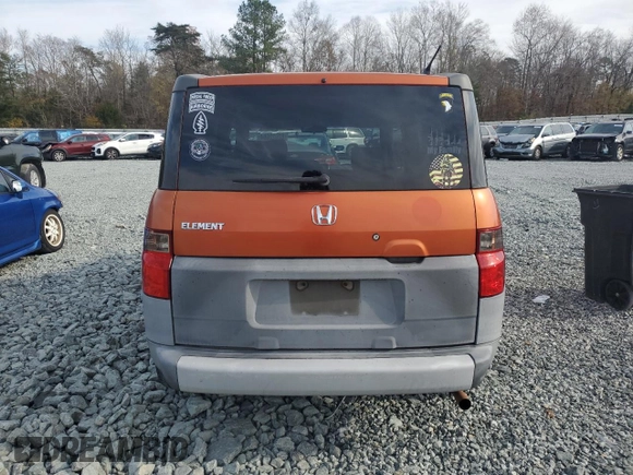 2004 Honda Element LX with VIN 5J6YH17344L008053, listed as a Copart auction lot 82022094 with 128,665 mi miles and Salvage Title. Bid and sale history available at DreamBid. Image 6.