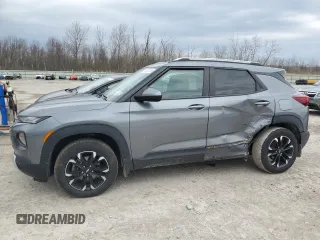 2021 Chevrolet TrailBlazer LT with VIN KL79MRSL0MB118452, listed as a Copart auction lot 53802255 with 41,952 mi miles and Salvage Title. Bid and sale history available at DreamBid. Image 1.