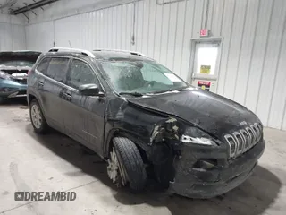 2017 Jeep Cherokee Latitude with VIN 1C4PJMCB7HW590660, listed as a IAAI auction lot 41611664 with 97,156 mi miles. Bid and sale history available at carsss.com. Image 1.