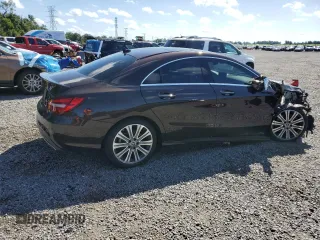 2018 Mercedes-Benz CLA 250 with VIN WDDSJ4EB1JN671338, listed as a Copart auction lot 60686855 with 96,574 mi miles and Salvage title. Bid and sale history available at DreamBid. Image 3.