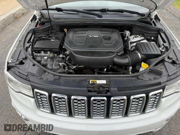 2018 Jeep Grand Cherokee Overland with VIN 1C4RJFCG8JC505915, listed as a Copart auction lot 58612095 with 112,817 mi miles and Clean title. Bid and sale history available at DreamBid. Image 7.