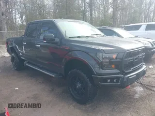 2015 Ford F-150 XLT w/HD Payload Pkg with VIN 1FTFW1EF9FFA14450, listed as a IAAI auction lot 41867454 with 146,157 mi miles. Bid and sale history available at carsss.com. Image 1.