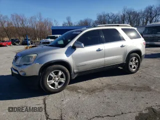 2008 GMC Acadia SLT1 with VIN 1GKEV23788J247093, listed as a Copart auction lot 87208694 with 232,611 mi miles and Salvage Title. Bid and sale history available at DreamBid. Image 1.