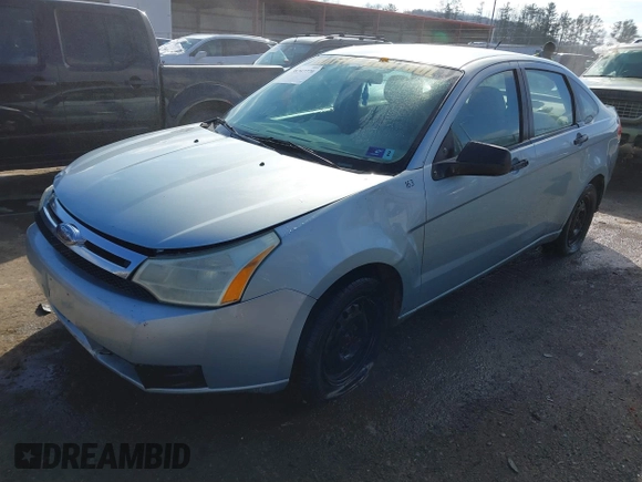 2008 Ford Focus S with VIN 1FAHP34NX8W223229, listed as a IAAI auction lot 38747770 with 232,432 mi miles. Bid and sale history available at carsss.com. Image 2.