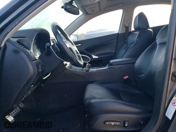 2011 Lexus IS 250 with VIN JTHBF5C2XB5134827, listed as a Copart auction lot 52330515 with 242,415 mi miles and Salvage Title. Bid and sale history available at DreamBid. Image 7.