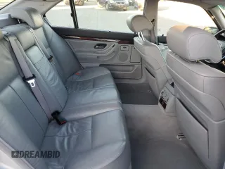 2001 BMW 7 Series 740iL with VIN WBAGH83451DP25363, listed as a Copart auction lot 88449105 with 153,265 mi miles and Salvage Title. Bid and sale history available at carsss.com. Image 10.
