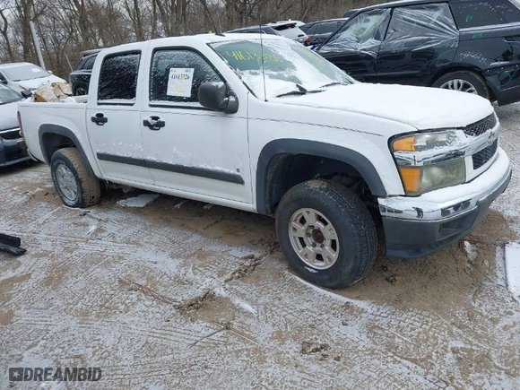 2008 Chevrolet Colorado LT w/1LT with VIN 1GCDT33E088206594, listed as a IAAI auction lot 41613326 with 197,364 mi miles. Bid and sale history available at carsss.com. Image 1.
