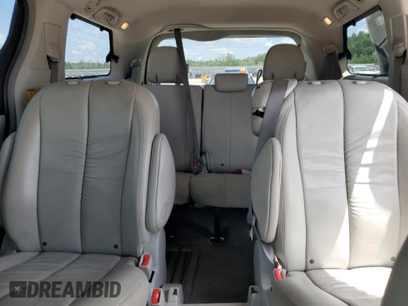 2011 Toyota Sienna XLE AAS with VIN 5TDYK3DC2BS011343, listed as a Copart auction lot 61223675 with 187,206 mi miles and Salvage title. Bid and sale history available at DreamBid. Image 10.