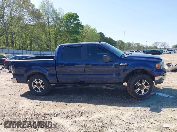 2008 Ford F-150 XLT with VIN 1FTPW12V68FA38420, listed as a IAAI auction lot 41978982 with 151,894 mi miles. Bid and sale history available at carsss.com. Image 13.