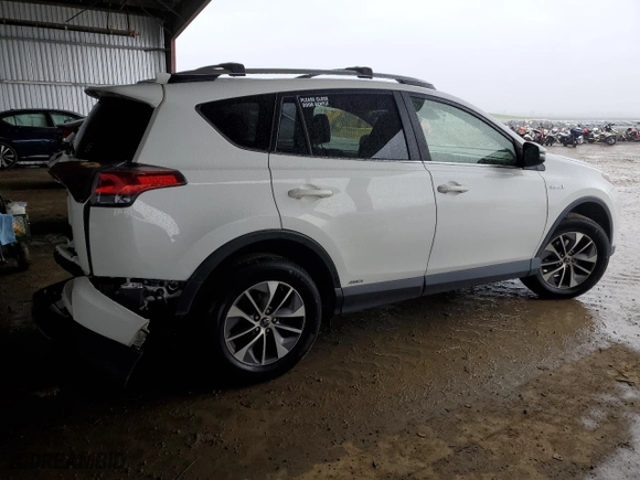 2017 Toyota RAV4 Hybrid XLE with VIN JTMRJREV0HD141037, listed as a Copart auction lot 43773075 with 311,518 mi miles and Salvage Title. Bid and sale history available at carsss.com. Image 3.