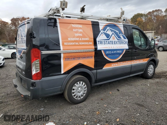 2016 Ford Transit Cargo z VIN 1FTYE1YM4GKA61271, wystawiony jako Copart lot #87135384 z przebiegiem 177 741 mil mil oraz Szkoda całkowita • Salvage title. Historia ofert i sprzedaży dostępna na DreamBid. Obrazek 3.