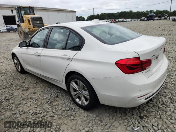 2016 BMW 3 Series 328i xDrive with VIN WBA8E3G57GNU38693, listed as a Copart auction lot 65817895 with 24,947 mi miles and Salvage title. Bid and sale history available at DreamBid. Image 2.
