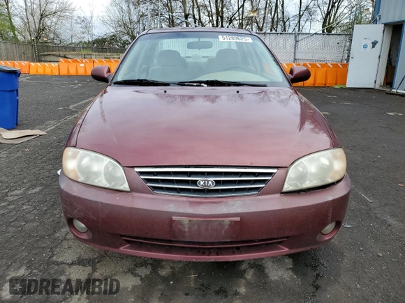 2003 Kia Spectra z VIN KNAFB121835211810, wystawiony jako Copart lot #51289625 z przebiegiem 133 868 mil mil oraz Szkoda całkowita • Salvage title. Historia ofert i sprzedaży dostępna na DreamBid. Obrazek 5.