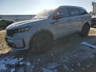 2022 Kia Sorento SX z VIN 5XYRK4LF6NG152374, wystawiony jako Copart lot #87521715 z przebiegiem 16 215 mil mil oraz Szkoda całkowita • Salvage title. Historia ofert i sprzedaży dostępna na DreamBid. Obrazek 1.