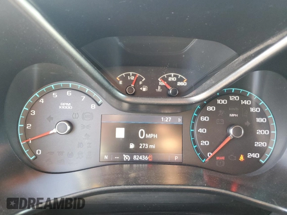 2019 GMC Canyon 4WD SLT with VIN 1GTG6DEN0K1102288, listed as a Copart auction lot 80870854 with 82,436 mi miles and Salvage Title. Bid and sale history available at carsss.com. Image 9.