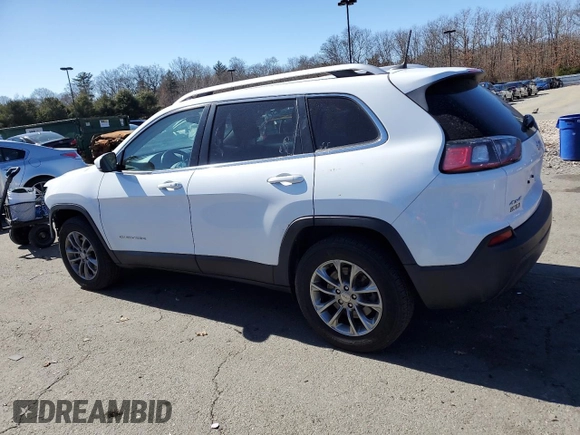 2019 Jeep Cherokee Latitude Plus with VIN 1C4PJMLB7KD469176, listed as a Copart auction lot 47461665 with 24,799 mi miles and Salvage Title. Bid and sale history available at carsss.com. Image 2.