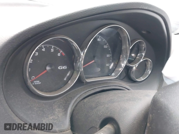 2006 Pontiac G6 with VIN 1G2ZH178364185507, listed as a IAAI auction lot 41293005 with 99,999 mi miles and . Bid and sale history available at DreamBid. Image 7.