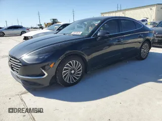 2021 Hyundai Sonata Hybrid Limited with VIN KMHL54JJ3MA033681, listed as a Copart auction lot 49915675 with 103,710 mi miles and Salvage Title. Bid and sale history available at carsss.com. Image 1.