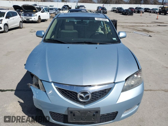 2007 Mazda 3 i Touring with VIN JM1BK12F371666350, listed as a Copart auction lot 48012045 with 169,235 mi miles and Salvage Title. Bid and sale history available at DreamBid. Image 5.