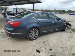 2014 Kia Cadenza Limited with VIN KNALN4D75E5153722, listed as a Copart auction lot 78716824 with 91,411 mi miles and Clean Title. Bid and sale history available at carsss.com. Image 3.