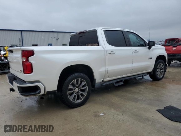 2020 Chevrolet Silverado 1500 RST with VIN 3GCPWDED2LG196135, listed as a Copart auction lot 86521134 with 129,707 mi miles and Clean Title. Bid and sale history available at DreamBid. Image 3.
