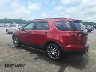 2017 Ford Explorer Sport z VIN 1FM5K8GT6HGD16306, wystawiony jako Copart lot #62382925 z przebiegiem 134 199 mil mil oraz Szkoda całkowita • Salvage title. Historia ofert i sprzedaży dostępna na DreamBid. Obrazek 2.