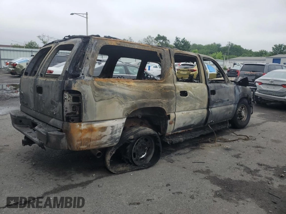 2001 Chevrolet Suburban LT with VIN 3GNGK26U11G234408, listed as a Copart auction lot 60958245 with Not provided miles and Salvage title. Bid and sale history available at DreamBid. Image 3.