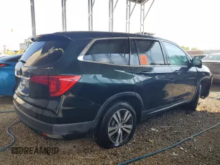 2017 Honda Pilot EX-L with VIN 5FNYF5H57HB018717, listed as a Copart auction lot 42813595 with 62,123 mi miles and Salvage Title. Bid and sale history available at carsss.com. Image 3.