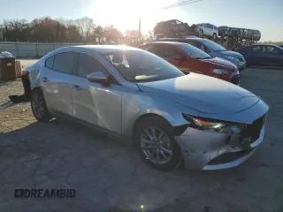 2021 Mazda 3 2.0 with VIN 3MZBPAA78MM203384, listed as a Copart auction lot 81601244 with 137,092 mi miles and Salvage Title. Bid and sale history available at DreamBid. Image 4.