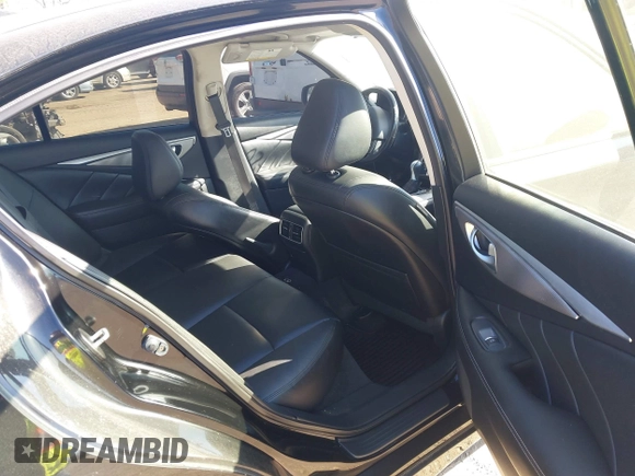2015 Infiniti Q50 Sport with VIN JN1BV7ARXFM392361, listed as a IAAI auction lot 41771720 with 91,961 mi miles and . Bid and sale history available at DreamBid. Image 8.