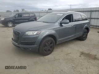 2012 Audi Q7 3.0T Premium Plus with VIN WA1LGAFE7CD007696, listed as a Copart auction lot 46757885 with 96,574 mi miles and Salvage Title. Bid and sale history available at carsss.com. Image 1.
