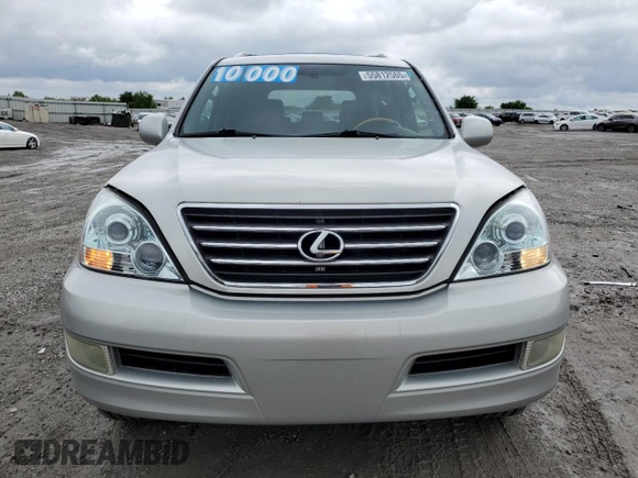 2005 Lexus GX 470 z VIN JTJBT20X050082258, wystawiony jako Copart lot #55812505 z przebiegiem 194 075 mil mil oraz Szkoda całkowita • Salvage title. Historia ofert i sprzedaży dostępna na DreamBid. Obrazek 5.