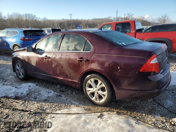 2012 Ford Fusion SE with VIN 3FAHP0HAXCR360091, listed as a Copart auction lot 88238805 with 160,351 mi miles and Salvage title. Bid and sale history available at DreamBid. Image 2.