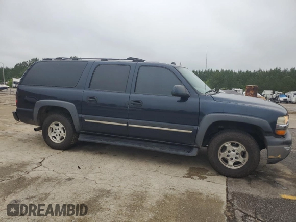 2005 Chevrolet Suburban LT with VIN 1GNFK16Z05J183523, listed as a Copart auction lot 58595325 with 248,732 mi miles and Salvage title. Bid and sale history available at DreamBid. Image 4.