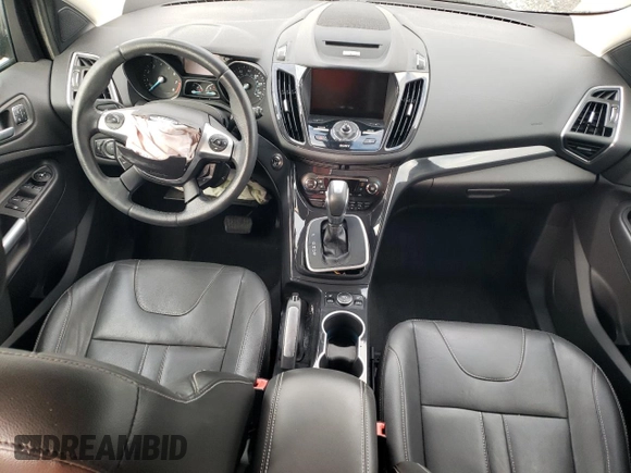 2013 Ford Escape Titanium with VIN 1FMCU0J95DUD31827, listed as a Copart auction lot 50052385 with 103,348 mi miles and Salvage Title. Bid and sale history available at carsss.com. Image 8.
