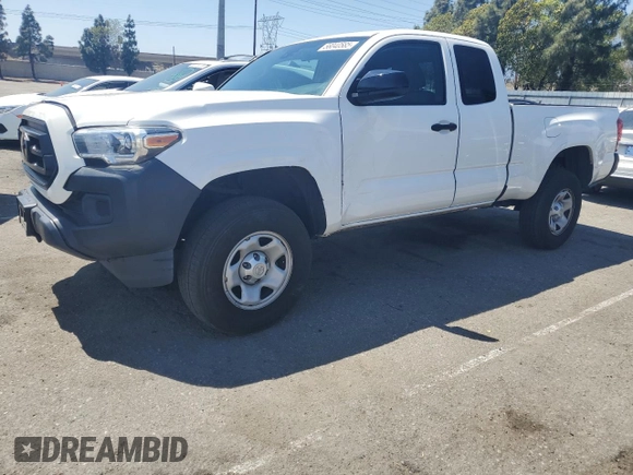 2020 Toyota Tacoma SR z VIN 3TYRX5GNXLT005018, wystawiony jako Copart lot #58040585 z przebiegiem 90 325 mil mil oraz Czysty tytuł • Clean title. Historia ofert i sprzedaży dostępna na DreamBid. Obrazek 1.