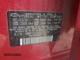 2016 Hyundai Elantra GT with VIN KMHD35LH2GU252564, listed as a Copart auction lot 66943834 with 155,540 mi miles and Salvage Title. Bid and sale history available at carsss.com. Image 14.