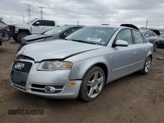 2006 Audi A4 2.0T with VIN WAUDF78E26A136574, listed as a Copart auction lot 49908375 with 179,811 mi miles and Salvage Title. Bid and sale history available at carsss.com. Image 1.