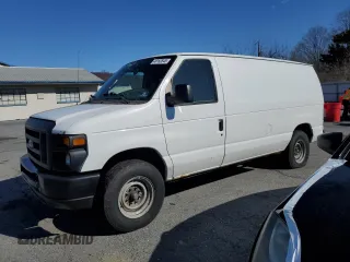 2013 Ford Econoline Cargo Commercial with VIN 1FTNE1EW8DDA40884, listed as a Copart auction lot 48162845 with 204,886 mi miles and Clean title. Bid and sale history available at DreamBid. Image 1.