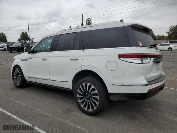 2022 Lincoln Navigator Black Label with VIN 5LMJJ2TT5NEL02261, listed as a Copart auction lot 72195404 with 96,478 mi miles and Salvage Title. Bid and sale history available at carsss.com. Image 2.
