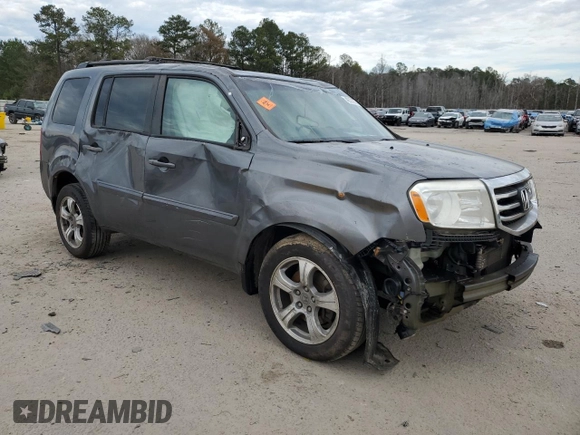 2013 Honda Pilot EX-L with VIN 5FNYF4H67DB048572, listed as a Copart auction lot 42924275 with 249,750 mi miles and Salvage Title. Bid and sale history available at carsss.com. Image 4.